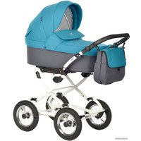 Коляска-люлька Indigo Blues Classic (Bl 06, морская волна)