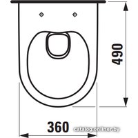 Унитаз подвесной Laufen Pro 8209654000001 (без сиденья)