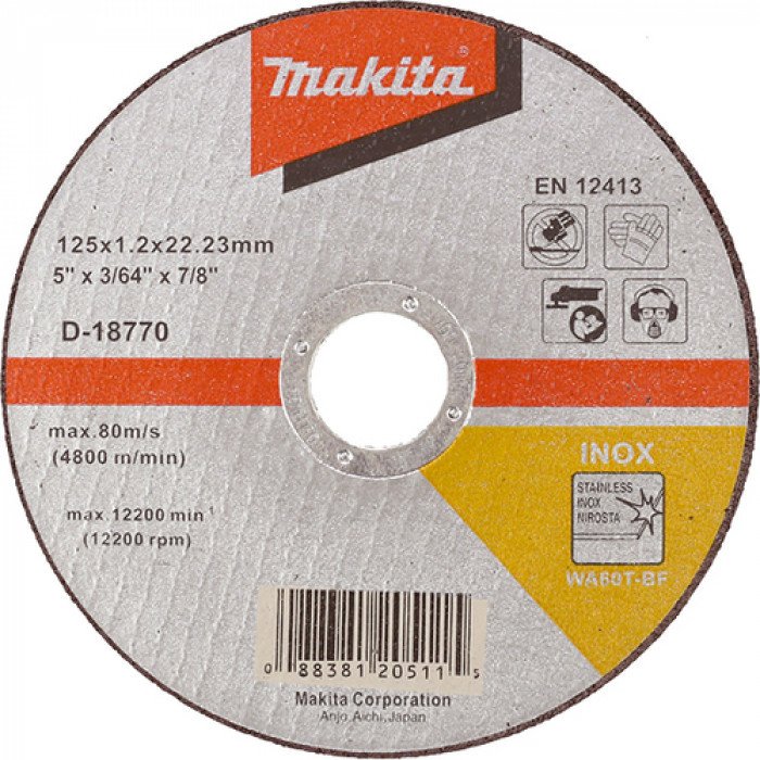 

Отрезной диск Makita D-18770