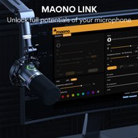 Проводной микрофон Maono PD200X (черный)