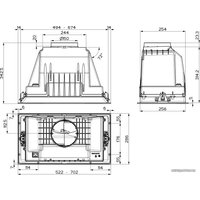 Кухонная вытяжка Faber Inka Plus HCS BK A70 305.0628.323