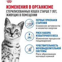 Консервированный корм для кошек Royal Canin Indoor Sterilised 7+ in Jelly кусочки в желе 12x85 г