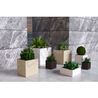 Кашпо Berkano Quarter 40 (песочный гранит)