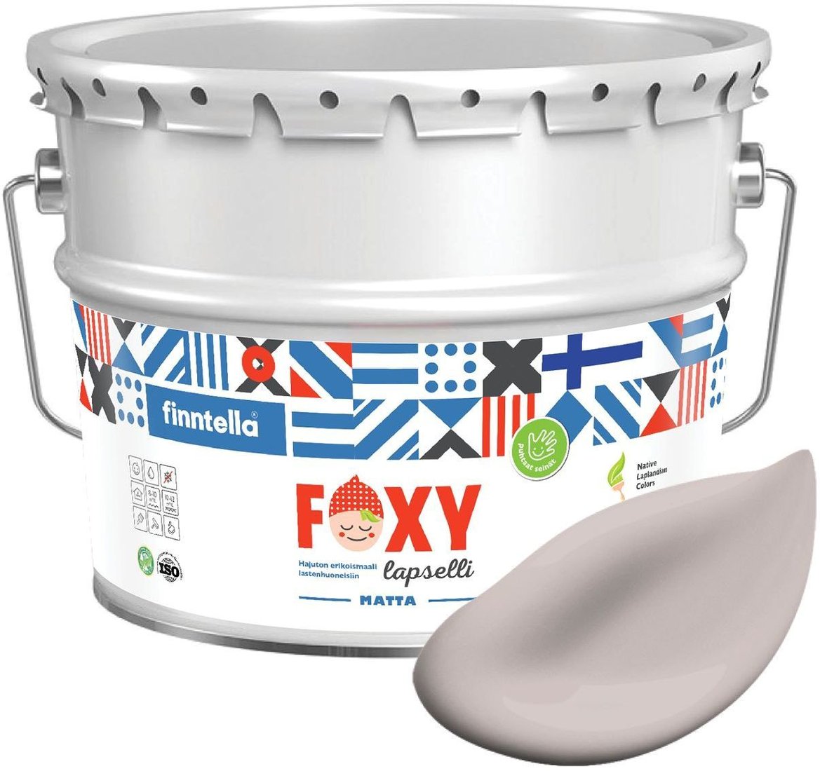

Краска Finntella Foxy Lapselli Matte Esittaa F-50-1-9-FL209 9 л (бежевый)