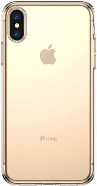 

Чехол для телефона Baseus Simplicity Basic для iPhone XS (золотистый)