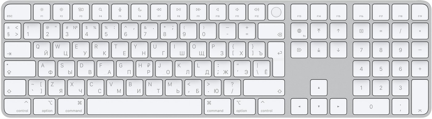 

Клавиатура Apple Magic Keyboard с Touch ID и цифровой панелью