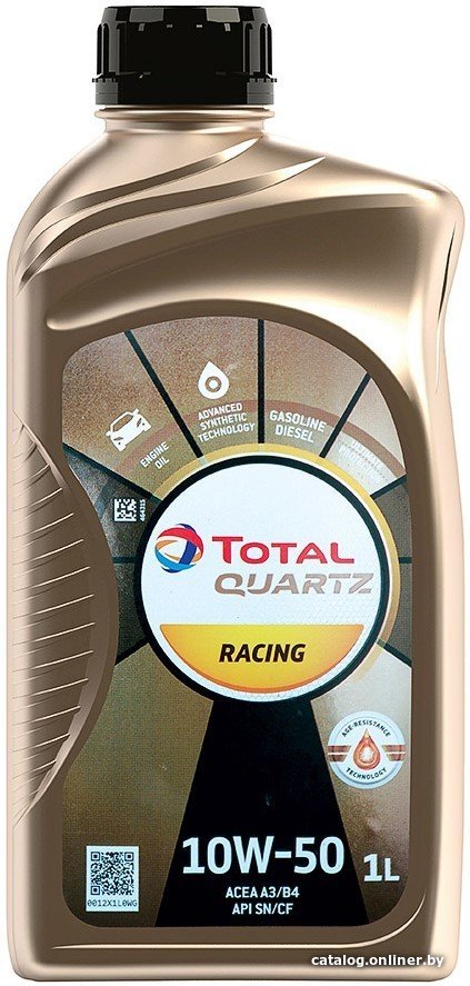 Моторное масло Total Quartz Racing 10W-50 1л