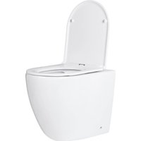 Унитаз подвесной Roxen Antares в комплекте с инсталляцией StounFix Dual Fresh 6 в 1 569295 (кнопка: белый глянец)