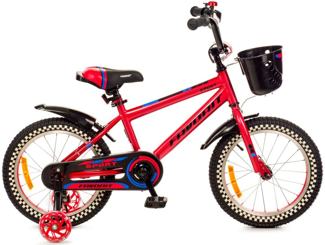 Детский велосипед Favorit Sport 16 SPT-Y16RD (красный)