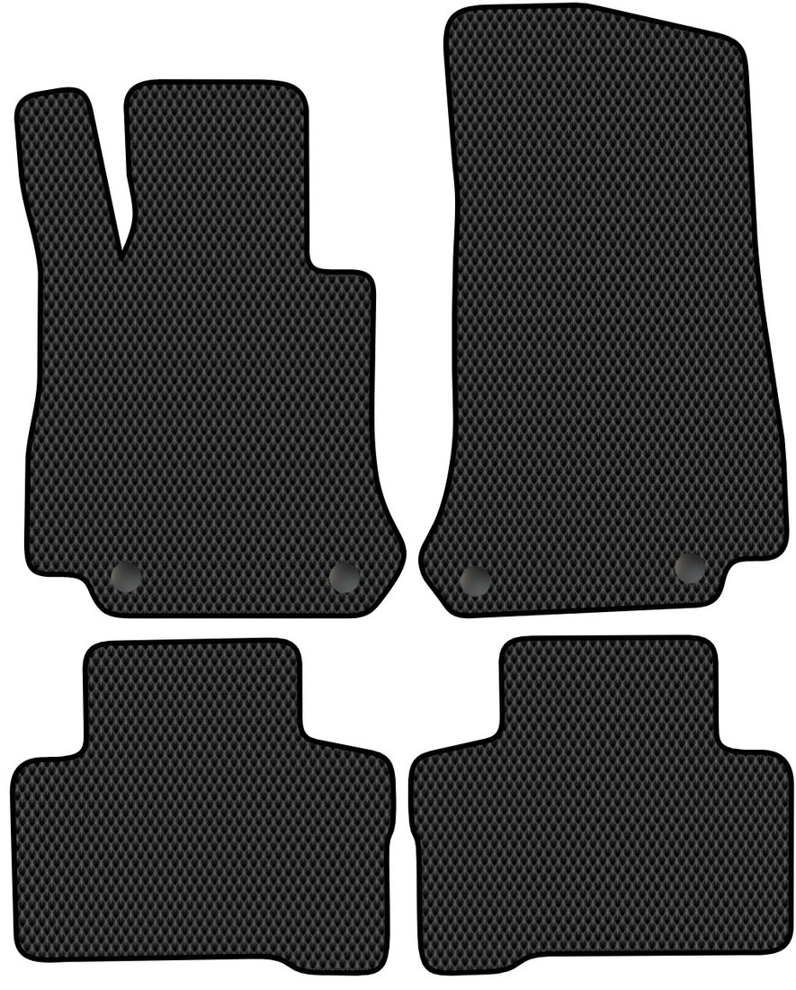 

Комплект ковриков для авто Alicosta Mercedes-Benz GLC (suv, гибрид / X253) 2015 - Н.В. (черный, ромб)