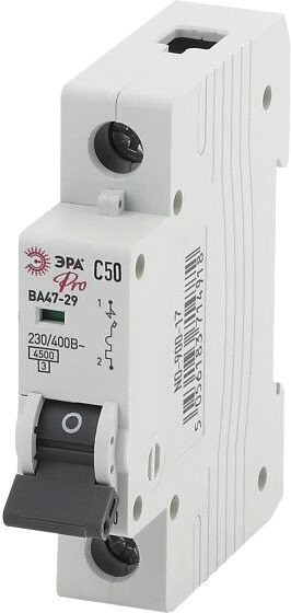 

Выключатель автоматический ЭРА PRO NO-900-17 ВА47-29 Б0031752