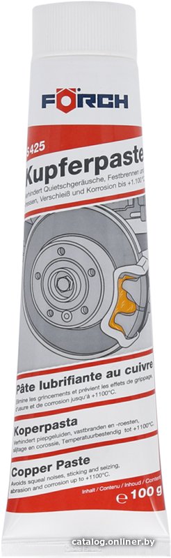 FORCH Медная смазка S425 паста 100г 65105001
