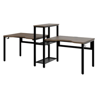 Millwood Сплит с вырезом 2-хместный 254.6x80х110.8 (дуб табачный Craft/металл черный)