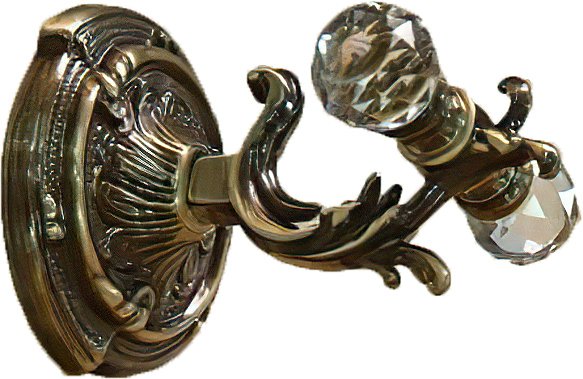 

Крючок для ванны Art&Max Barocco Crystal AM-1784-Br-C