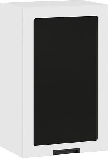 

Шкаф навесной Трия Гренада 1В45С (белый/холст белый)