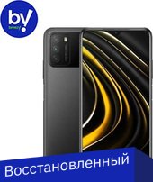 

Смартфон POCO M3 4GB/64GB Восстановленный by Breezy, грейд B (черный)