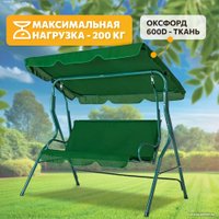 Садовые качели National Tree Company Simple с тентом К-1 DS-186 (зеленый)