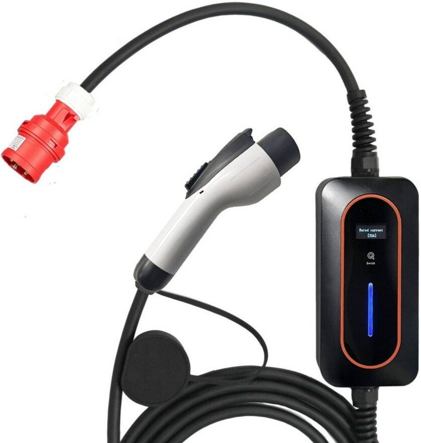 Зарядная станция Electro-car 380 GBT 7.3 кВт (дисплей)