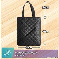 Женская сумка elCrucce M 35x40x10 (экокожа, черный) в Пинске