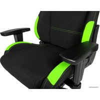 Игровое (геймерское) кресло AKRacing K7012 (черный/зеленый)