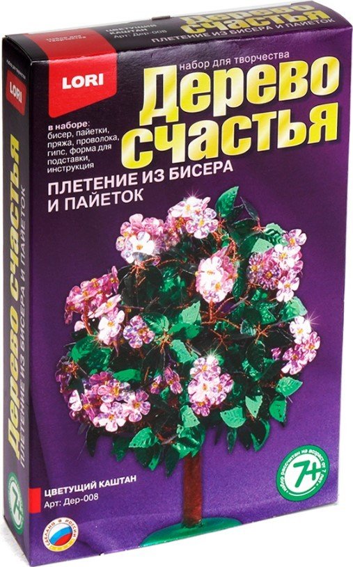 

Набор для рукоделия Lori Дерево счастья. Цветущий каштан Дер-008