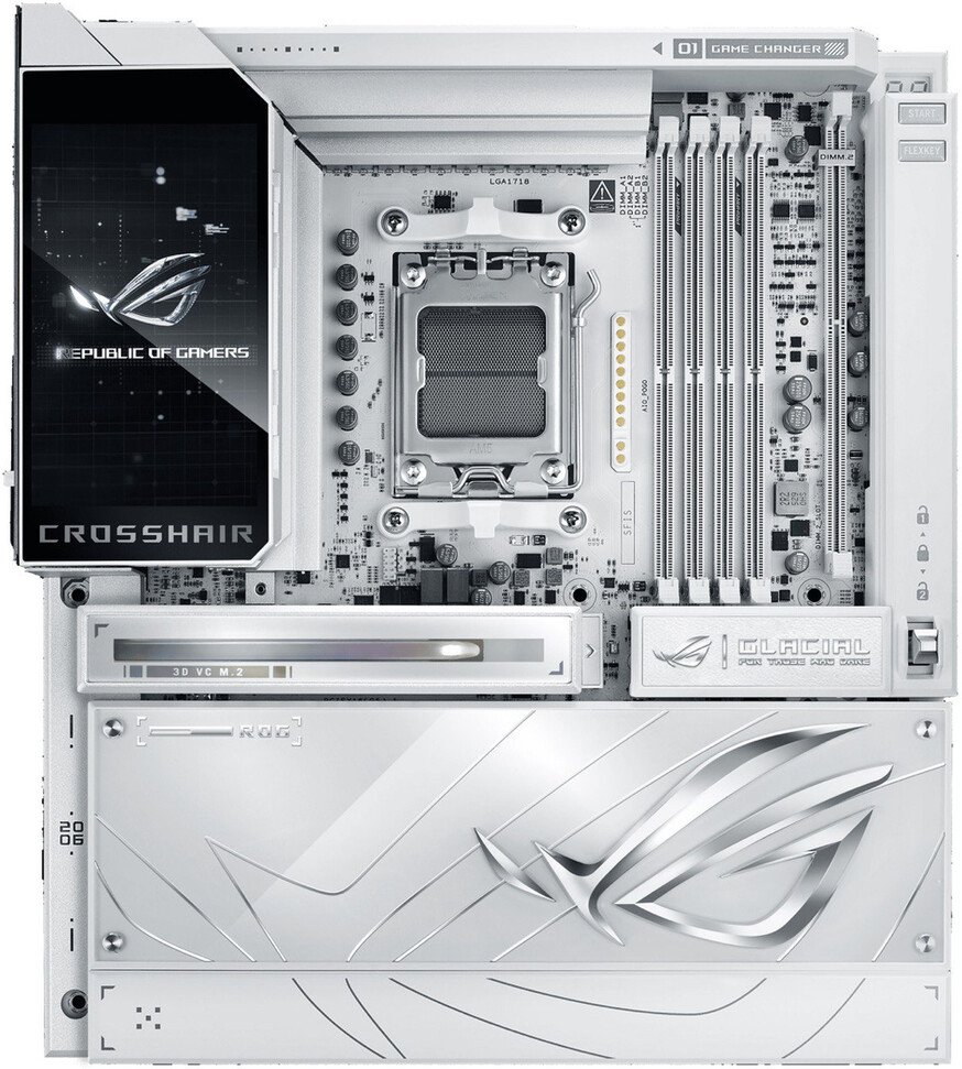

Материнская плата ASUS ROG Crosshair X870E Glacial