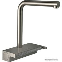 Смеситель Hansgrohe Aquno Select M81 73830800 (стальной)