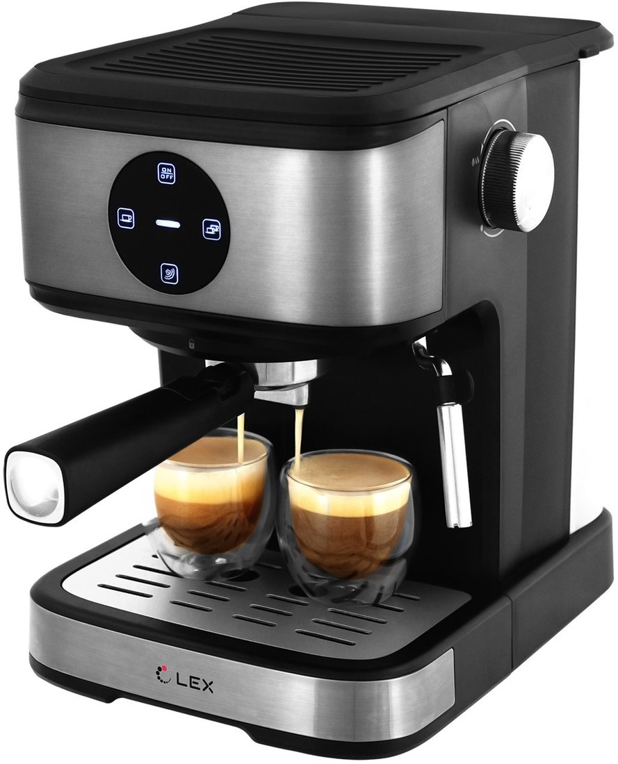 

Рожковая кофеварка LEX LXCM 3502-1