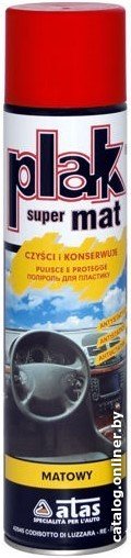 ATAS Полироль Plak Supermat 200 мл (клубника)
