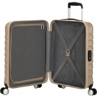 Чемодан-спиннер American Tourister Flashline Ivory gold 55 см