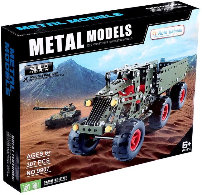 

Конструктор Sima-Land Военный грузовик 2690947