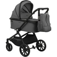 Универсальная коляска Indigo Solar (3 в 1, серый)
