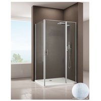 Душевой уголок Allen Brau Priority 100x80 304212 (серебро браш)