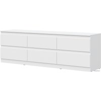 Комод НК-Мебель Stern ТВ-6Я 190 72677770 (белый)