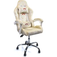 Игровое (геймерское) кресло Calviano Asti Ultimato (beige fabric)