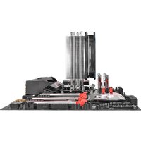 Кулер для процессора Thermaltake Riing Silent 12 (синий) [CL-P022-AL12BU-A]