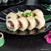 Роллы SushiChefArts Филадельфия Магуро в кунжуте