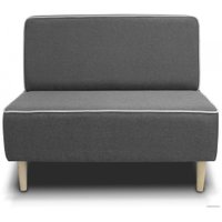 Диван Brioli Рони двухместный 1.2м (F17 массив/лак)