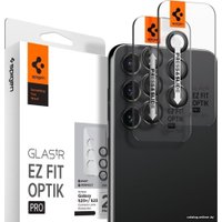 Защитное стекло Spigen Optik TR EZ Fit camera protector для Galaxy S23 Plus/S23 AGL05962 (2шт)