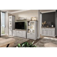 Шкаф-витрина Anrex Toscana 1V1D1S (персидский жемчуг/каньон) в Бресте