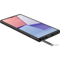 Чехол для телефона Spigen Liquid Air для Galaxy S23 Ultra ACS05614 (черный)