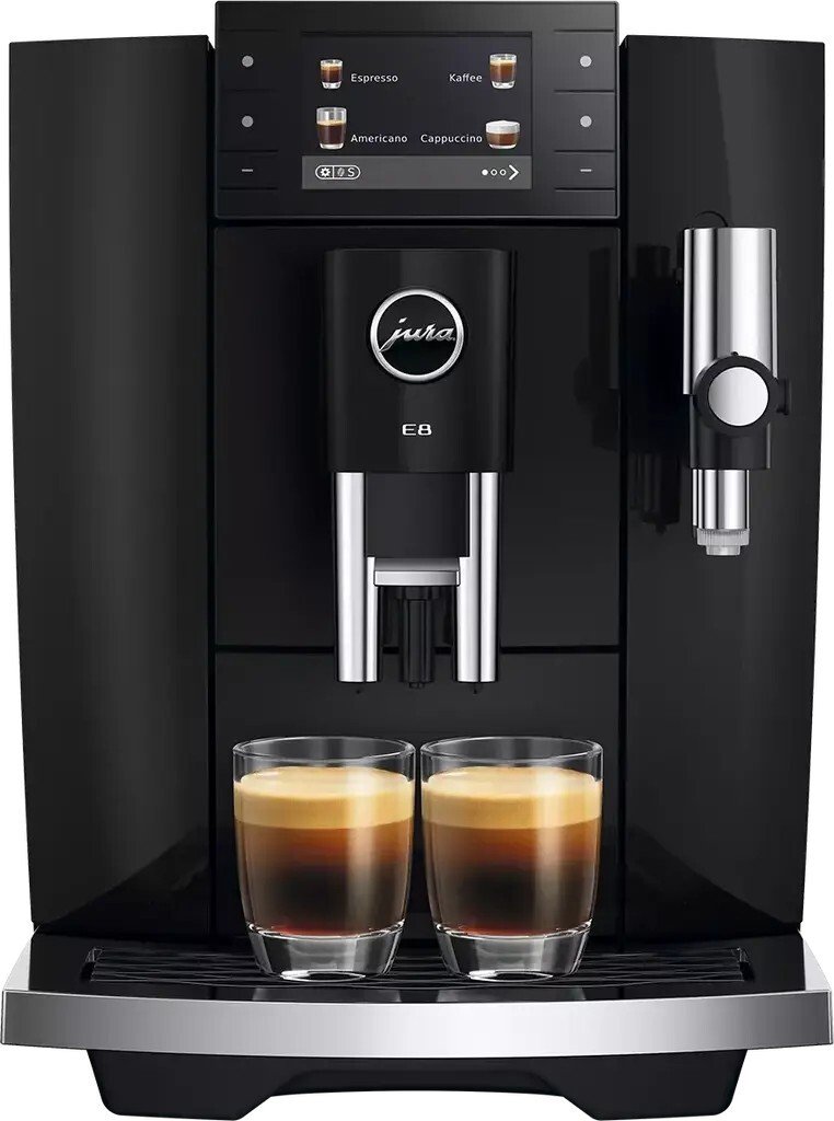 Кофемашина JURA E8 Piano Black ED 15745 (черный)
