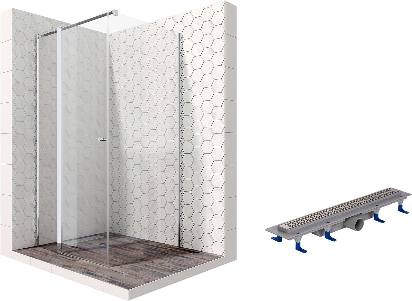 

Душевой уголок Ambassador Set 13011106-ST7