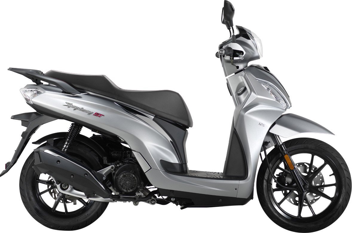 

Скутер SYM Symphony ST 200 (матовый серый)