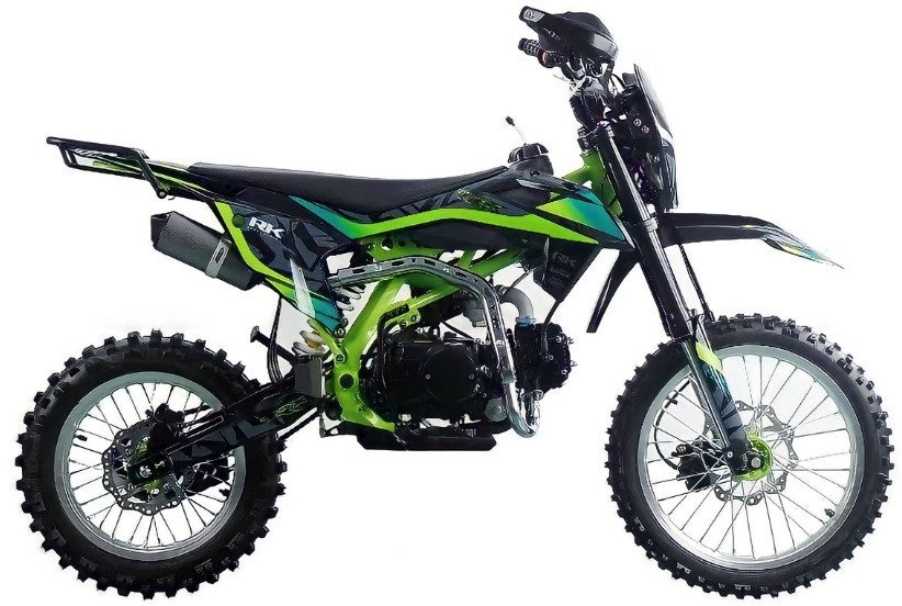Мотоцикл Racer MX125E Pitbike (зеленый)