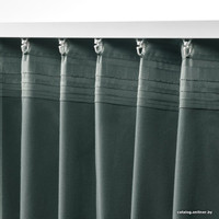 Комплект штор Ikea Санела 1.4x3 м 905.129.49 (серо-зеленый, 2 шт)