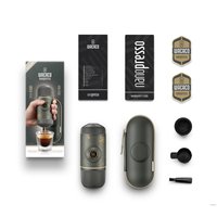 Ручная кофеварка WACACO Nanopresso Dark Soul Grey + Case