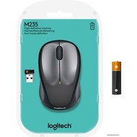 Мышь Logitech M235 Wireless Mouse (серый) [910-002201]