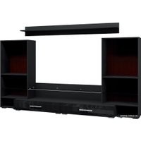 Горка Bravo Мебель Домино (черный/черный глянец)