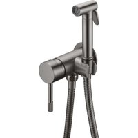 Смеситель с лейкой для биде Boheme Uno 467-GM (графит) в Солигорске